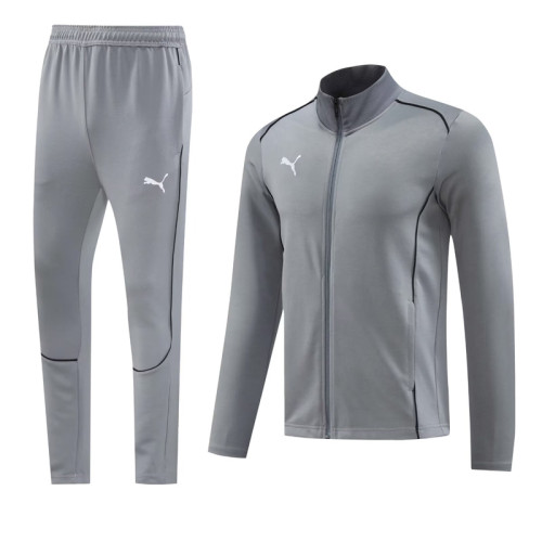 2024 PM Grey Jacket Tracksuit #PJ07