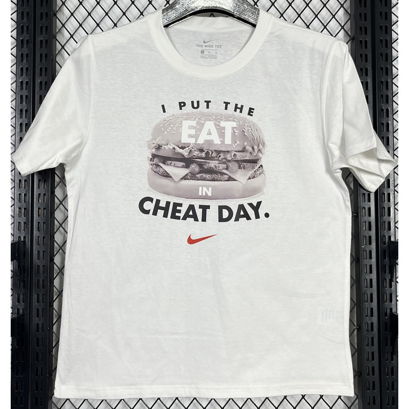 T247 NK White High Quality Casual T-Shirt