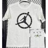 T244 Jordan White High Quality Casual T-Shirt