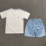 24-25 Aston Villa Away Kids Soccer Jersey