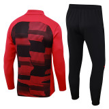 24-25 ACM Red Half Pull Tracksuit