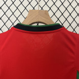 24-25 Portugal Home Kids Soccer Jersey