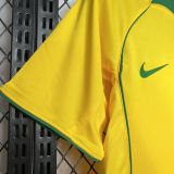 2004 Brazil Home Retro Soccer Jersey