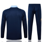 Mens Real Madrid Jacket + Pants Training Suit Royal 2024/25