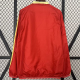 24-25 Spain Red & Yellow Double Sided Windbreaker