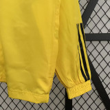 23-24 Tigres UANL Yellow Windbreaker (黑边)