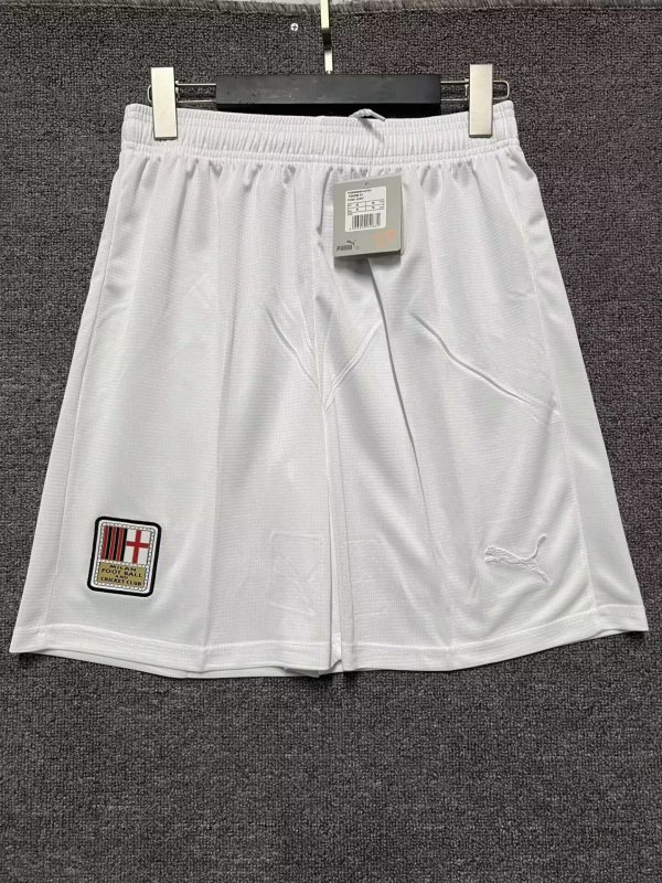 Mens AC Milan 125 Years White Shorts 2024/25