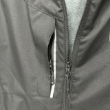 2024 VANS Velvet Thickened warm Black Outdoor Jackets