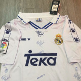 1994-1996  Real Madrid  White Retro Soccer Jersey