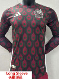 24-25 Mexico Home Long Sleeve Player Version Soccer Jersey