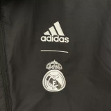2023  Real Madrid  Black Double Sided Windbreaker