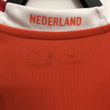 2008 Netherlands Home Retro Soccer Jersey