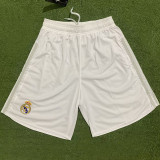 2015-2016  Real Madrid  White Retro Shorts Pants