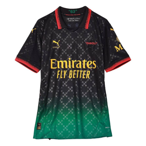 Mens AC Milan Special Edition Black Jersey 2025/26