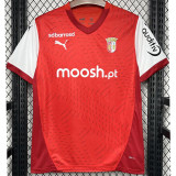 24-25 Braga Home Fans Soccer Jersey