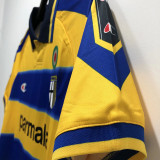 1999-2000 Parma Away Yellow Retro Soccer Jersey