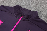 24-25 West Ham Purple Half Pull Tracksuit