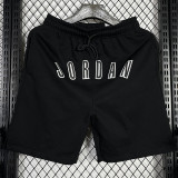 M005 Jordan Black Pure Cotton Fabric Casual Short Pants
