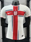 24-25 England White Red Special Edition Player Version Soccer Jersey
