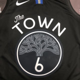 2020 Warriors YOUNG #6 Black Grey Top Quality Hot Pressing NBA Jersey
