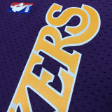 2000 LAKERS O‘NEAL #34 Purple Retro Top Quality Hot Pressing NBA Jersey