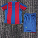 Kids Retro Barcelona Home Jersey 2007/08