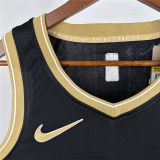 Mens Milwaukee Bucks Nike Bluack 2024 Swingman Jersey - Select Series