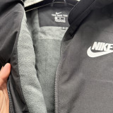 2024 NK Velvet Thickened warm Black Outdoor Jackets