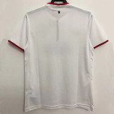 2012-2013 Man Utd Away White Retro Soccer Jersey