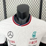2024 F1 Formula One Mercedes White Racing Suit