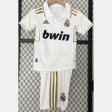 2011-2012 Real Madrid Home Kids Retro Soccer Jersey