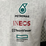 2024 F1 Formula One Mercedes White Racing Suit