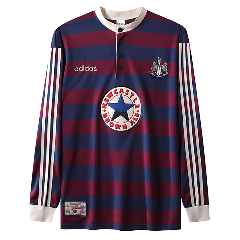 1995-1997 Newcastle Away Long Sleeve Retro Soccer Jersey