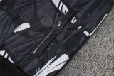 Mens Arsenal Jacket + Pants Training Suit Black 2024/25