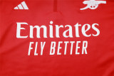 Mens Arsenal Training Suit Red 2024/25