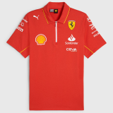 2024 Ferrari Red Polo Racing Suit