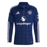 Mens Manchester United Away Jersey Long Sleeve 2024/25