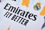 Mens Real Madrid Training Suit Camouflage White 2024/25