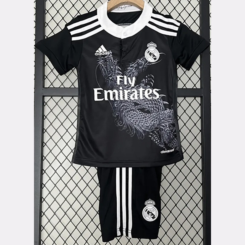 2014-2015 Real Madrid  Third Kids Retro Soccer Jersey