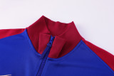 24-25  Mens Barcelona Fancy blue Jacket Tracksuit suit
