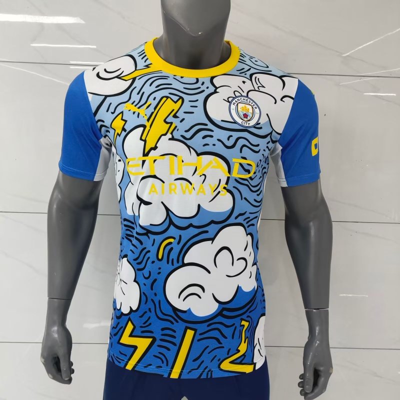 Mens Manchester City Special Edition Blue Jersey 2025/26