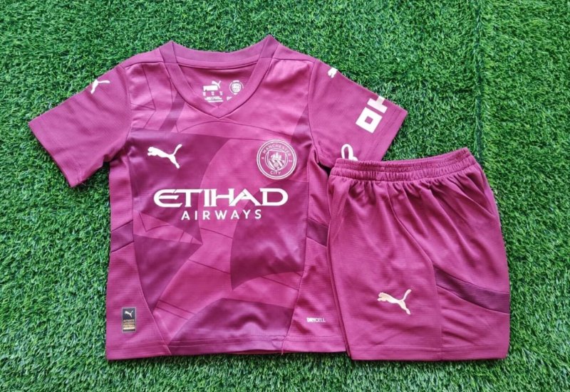Kids Manchester City Third Jersey 2024/25