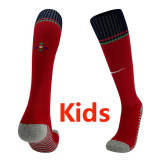 24-25 Portugal Home Red Kids Socks