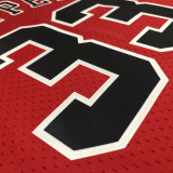 1998 BULLS PIPPEN #33 Red Retro Top Quality Hot Pressing NBA Jersey