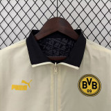 2024 Dortmund Black & Khaki Double Sided Windbreaker