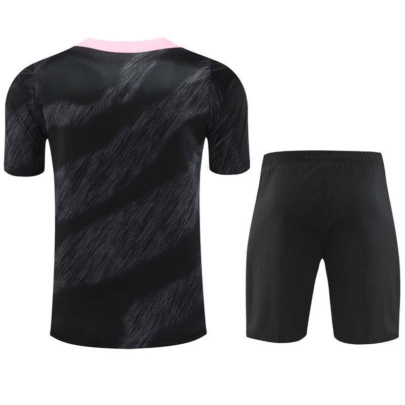 24-25 PSG Black Training Short Suit