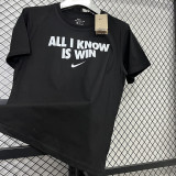 T204 NK Black High Quality Casual T-Shirt