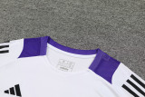 24-25 Real Madrid White Training Short Suit