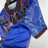2023 Japan Blue Cartoon Tokusatsu Edition Fans Soccer Jersey