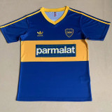 1992 Boca Juniors Home Retro Soccer Jersey